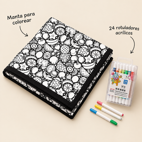 Manta Creativa para Colorear